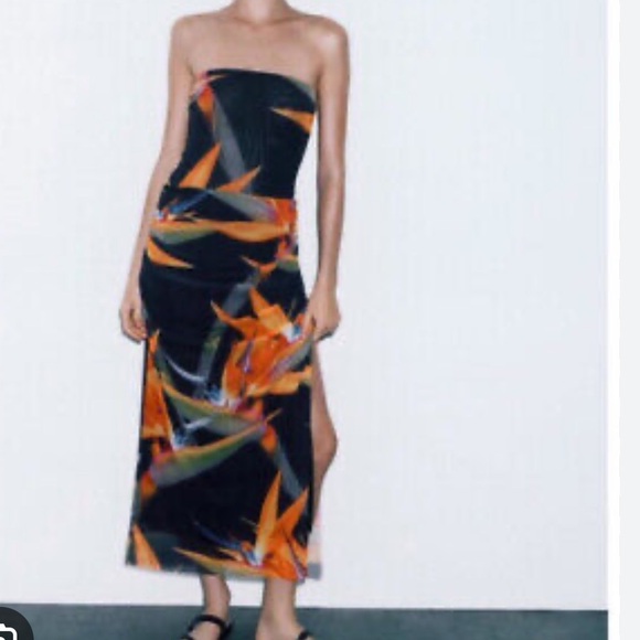 NWT Printed Tulle Paradise perfect for fall season Skirt S - Picture 5 of 12